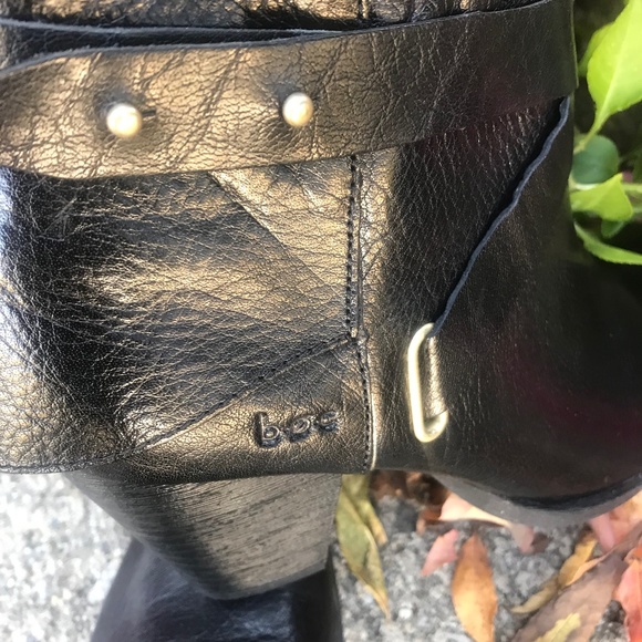 NEW NWT b.o.c Born Concept Leather Ankle Boots. Black. 7M - Picture 5 of 7